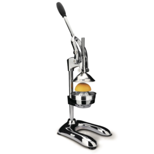Presse-Orange, Grenade, Citron... assure une extraction optimale du jus en moins de 4 secondes. Du jus de fruit frais.